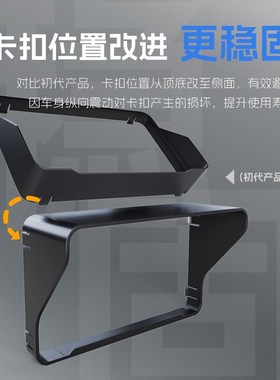 升级款 Zontes升仕368G仪表盘屏幕遮光罩踏板摩托车反光避光保护