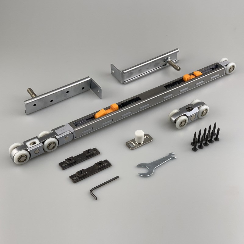 木门双向缓冲吊轮厨房卧室卫生间推拉移门木铝框门五金配件