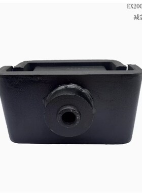 挖掘机配件适用于EX200-6(后)机脚胶黑色 发动机减震胶