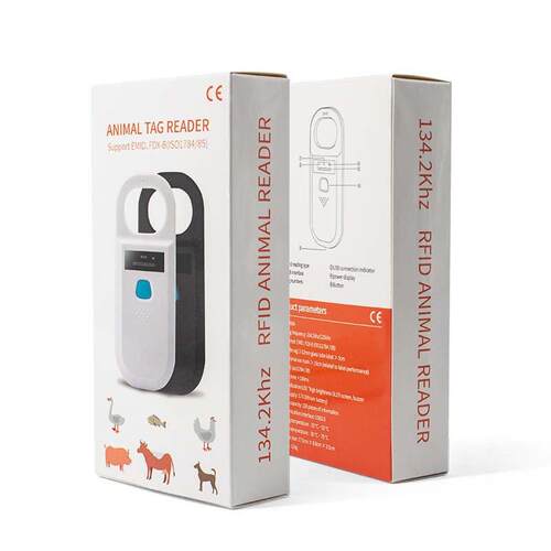 W90A宠物标签手持读卡器ISO11784/85动物ID识别玻璃管标签阅读机