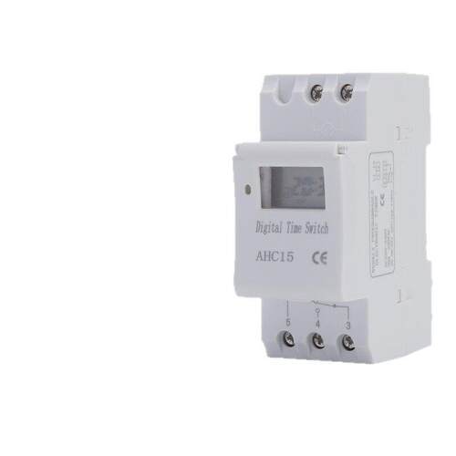 AHC微电脑小型计时器 220V全自动时控开关 路灯广告定时开关