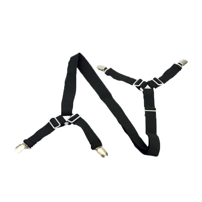 HD跨境松紧床单被子固定器防滑沙发垫床罩夹防踢被不锈钢金属夹子