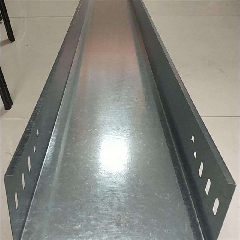 热镀锌槽式桥架防火喷塑电缆桥架配电输电线槽金属光伏热浸锌桥架