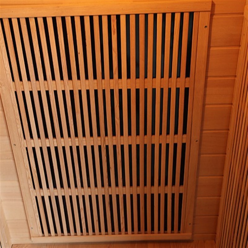 双人桑拿房厂家供应加拿大铁杉木负离子氧吧多人移动汗蒸房