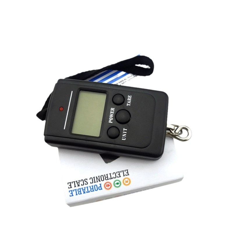带挂绳电子行李称 小型挂钩快递称 手提旅行箱包秤 便携式口袋秤