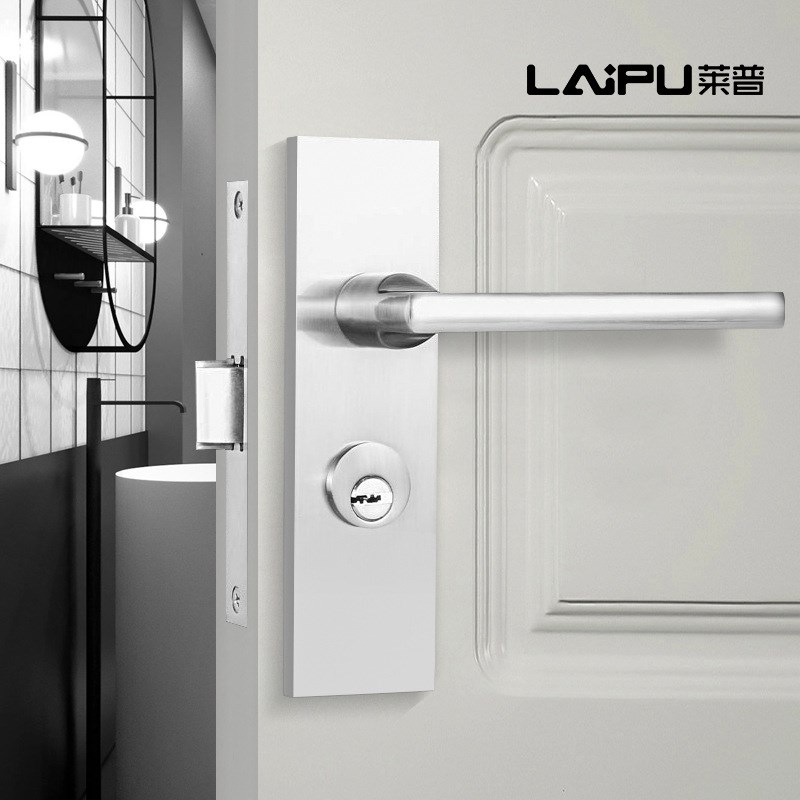 现代简约室内卧室房门锁美式老款换锁木门大单舌5745房间门锁