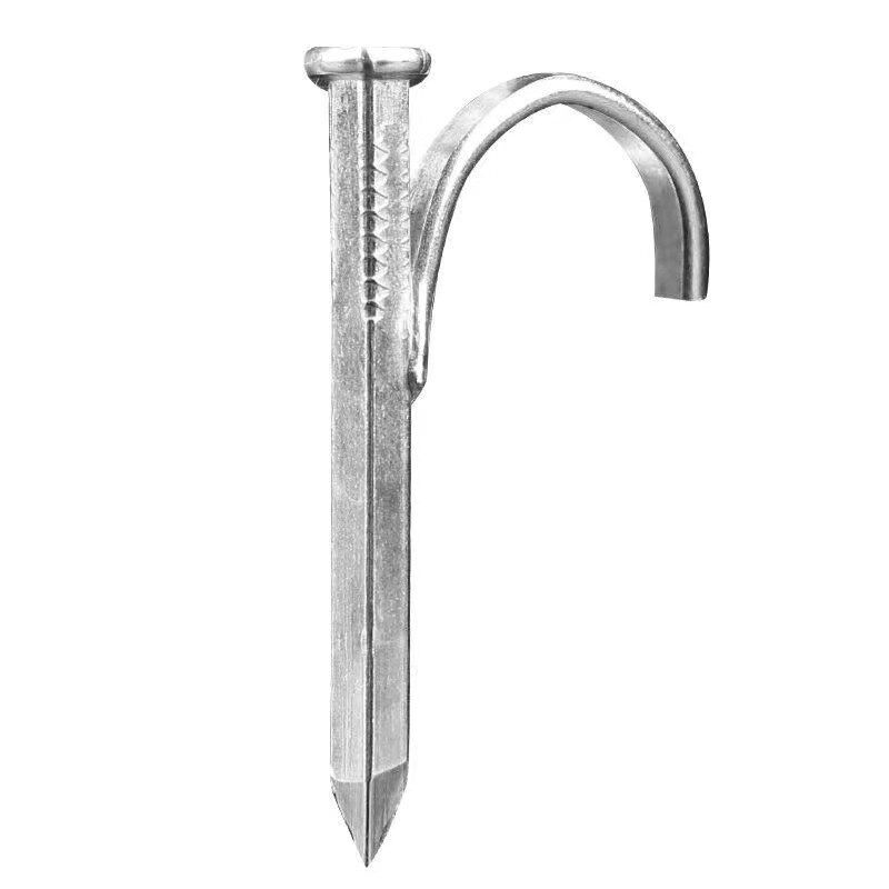 免打孔PVC塑料水管钩钉PPR管卡钉4分6分1寸铁管卡扣码钉加硬钢钉