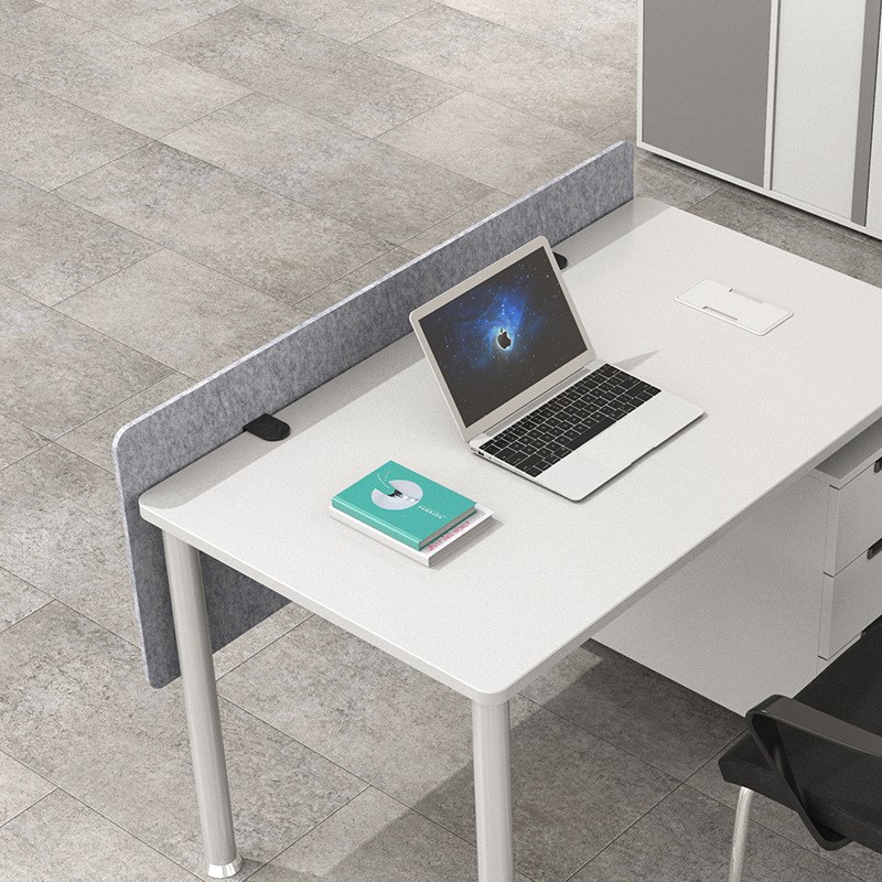 壹巢办公桌面挡板书桌边缘屏风工位挡光板学习课桌防飞沫吸音隔板