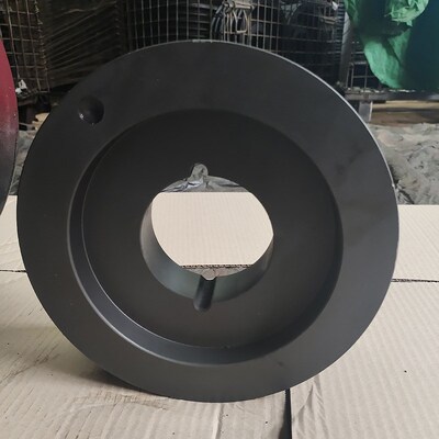 欧标皮带轮B型3槽 锥套皮带轮铸铁三角皮带轮电机传动轮