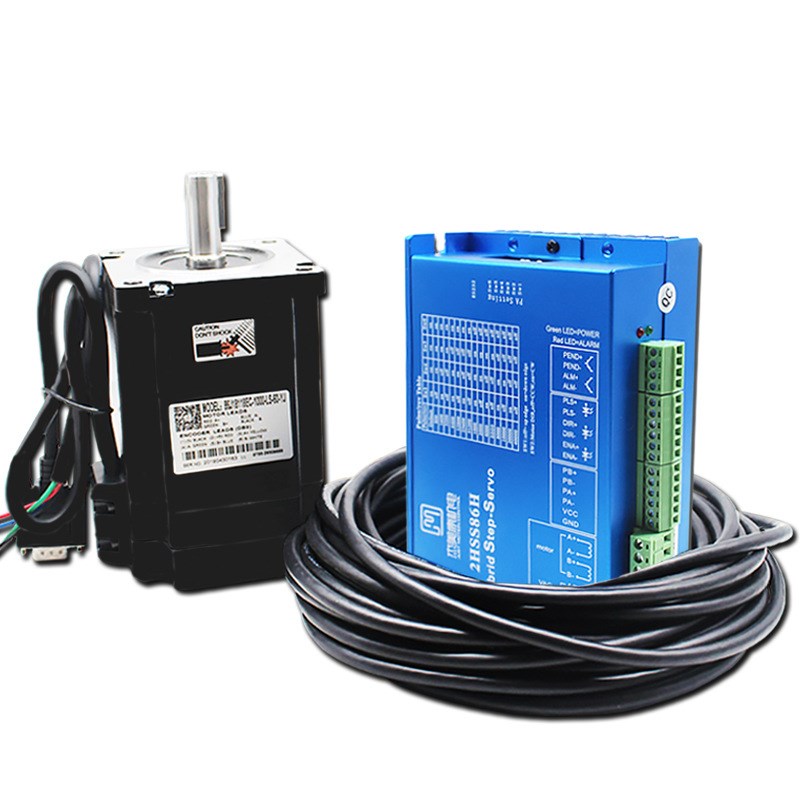 杰美康2HSS86H伺服驱动器两相混合闭环86步进伺服电机控制器套装