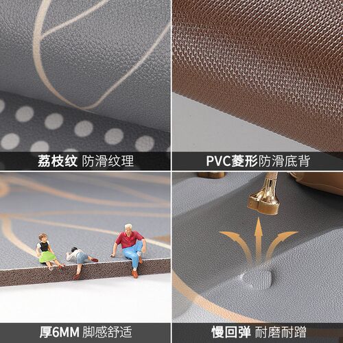 入户门地垫pvc可m擦免洗进门门口脚垫2024新款玄关门垫可裁剪地毯
