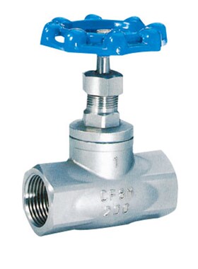 304不锈钢丝口美式截止阀(B型) J11W-16P 螺纹截止阀 DN15-DN50