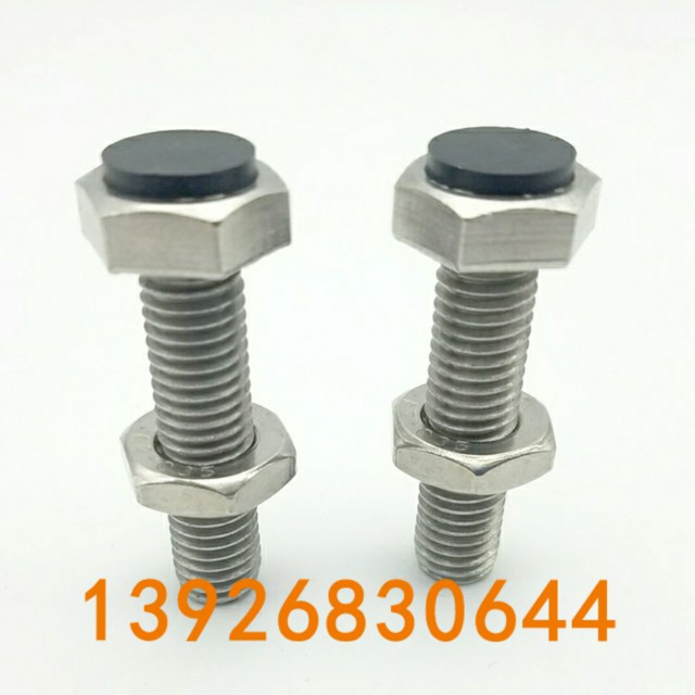 止动螺栓M3/M4/M5带聚氨酯螺丝UST4 5 6-15 20 25 30 35 40 45 50