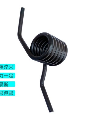 3T/4T卧式千斤顶弹簧修理配件液压小车顶回位簧手柄扭簧黑色白色