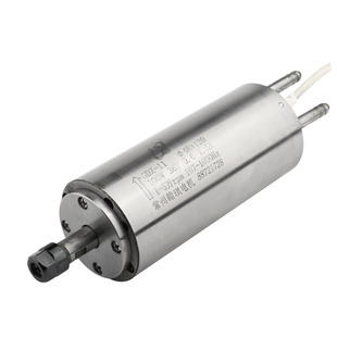 雕刻机主轴48直径前程6万转动力头100 300w电路板自冷电机36V75v