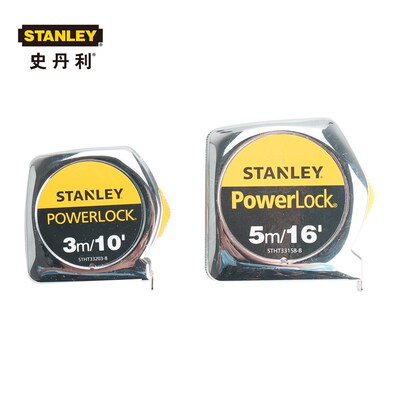 新品 史丹利POWERLOCK公英制钢卷尺3米 5米 8米STHT33203-8-23