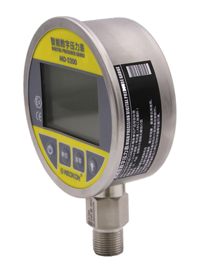 上海铭控数显压力表高精度数字电子水压液压负压真空气压MD-S200