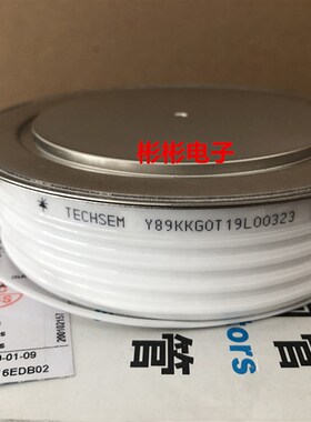 湖北襄樊台基 TECHSEM Y89KKGOT KK3500A 2500V快速可控硅 晶闸管