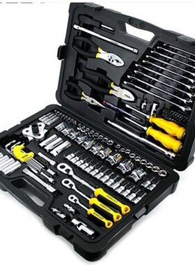 史丹利工具125件多功能工具组套汽修工具套装 STMT74393-8-23