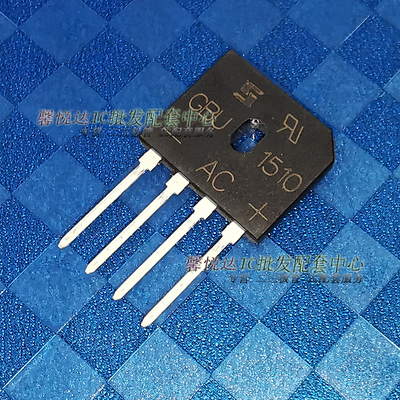GBU1510 原装进口/正品电磁炉整流桥堆=GBU15K U15K80R  GBU808