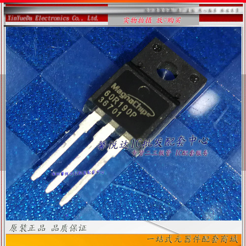 60R190P原装正品/进口全新MMF60R190P超结温场效应MOS管 TO-220F