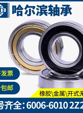 哈轴HRB哈尔滨轴承6312 6313 6314 6315 6316 6317Z RZ 2Z2RS