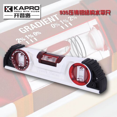 以色列KAPRO开普路935精度水平尺测坡度角度水平尺
