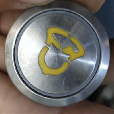 巨人通力/帝森/康力电梯按钮AN180G11警铃6针AN180G01按钮 全新