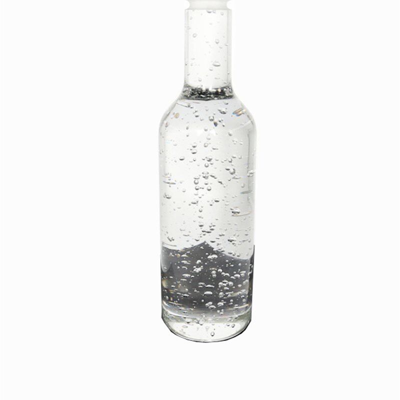 现代水晶气泡酒瓶样板房客厅茶几摆件售楼O处软装饰品桌面摆设
