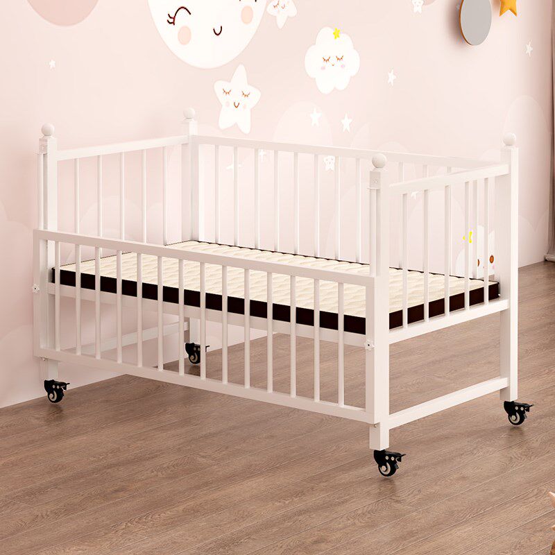 可移动四面护栏床边铁艺婴幼儿加高E防摔拼接床大人可睡儿童围栏