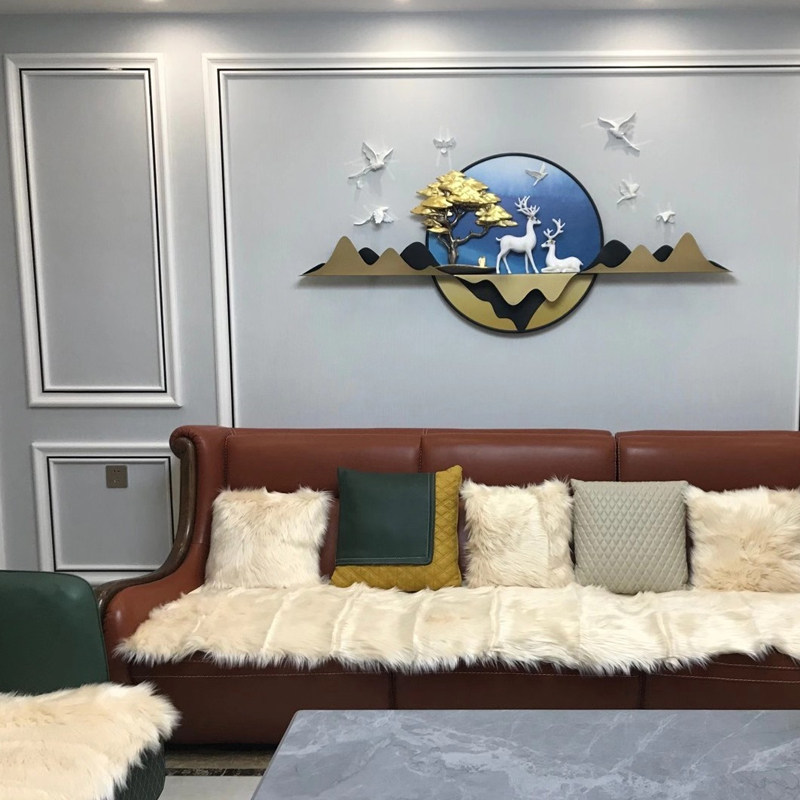 实木免漆电视墙背景墙边框实木线条金属条吊顶R装饰线条门框线条