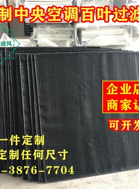 定做中央空调进风口过滤网防虫网防尘网中央空调百叶回风口过滤网