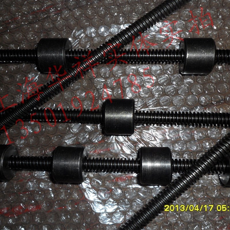 非标加工T型梯型T形梯形丝杆 丝杆螺母自己工厂加工精密交货快