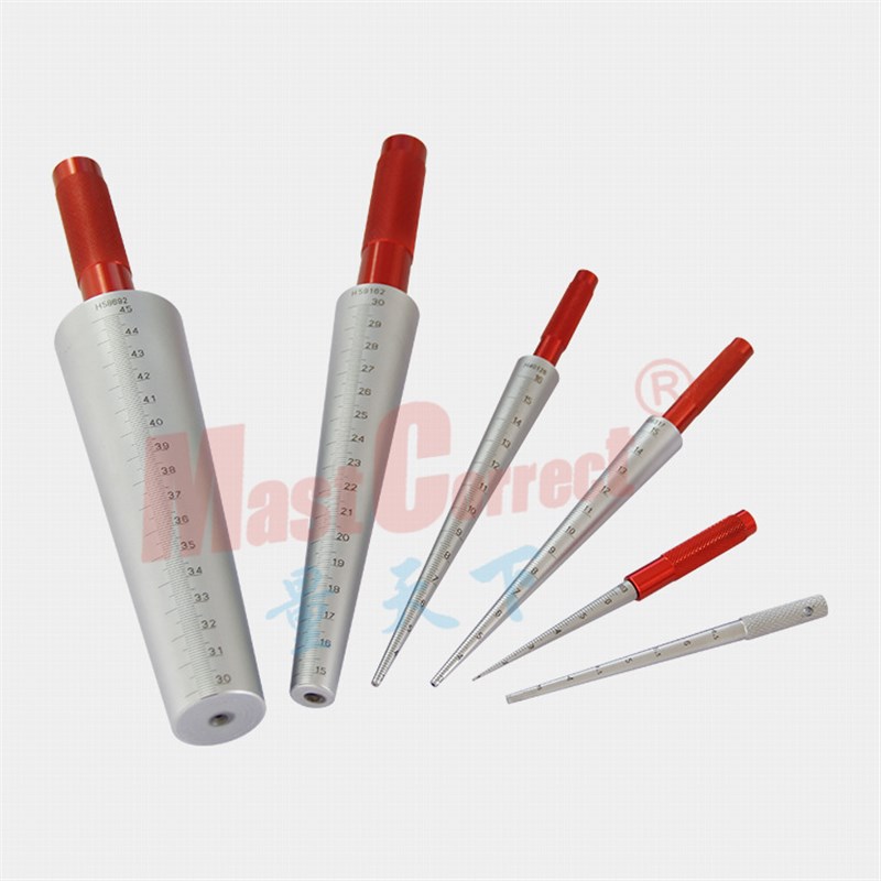 量天下圆锥塞尺内径尺锥度塞尺孔径规锥度规1-6.5mm3-6mm3-15mm