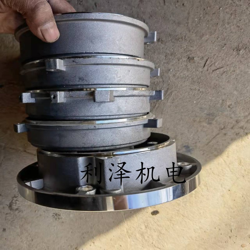 铝壳电机端盖YS单相电机80-128 90-145 100-160 B5 B14前后铝端盖