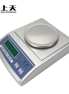 上海上天YP20001电子天平2000g0.1g十分之一天平称重纺织克重秤