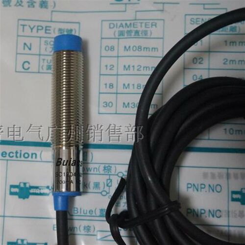 健力BUIACS 电感式金属感应接近开关 SC1204-X 直流二线常开