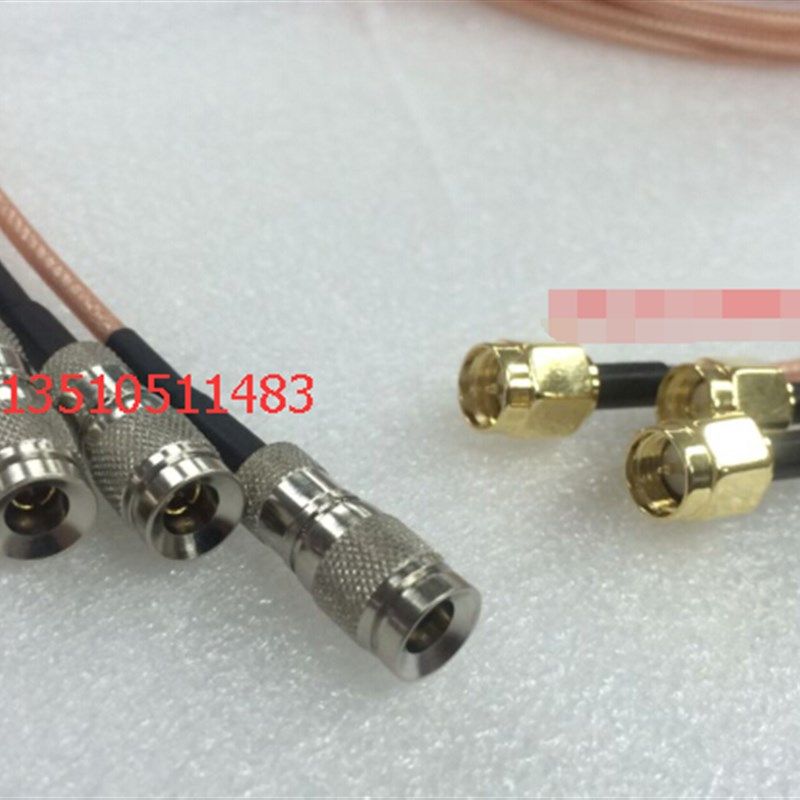 CC4/SMA-JJ同轴终端机2M射频信号线 迷你BNC公转SMA公2兆光端机线