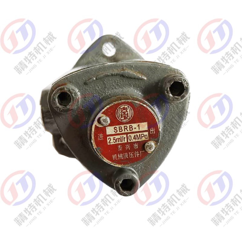 油泵SBRB-1 2.5ml/r 泰兴液压件厂 止口30轴5 数控机床摆线泵正品