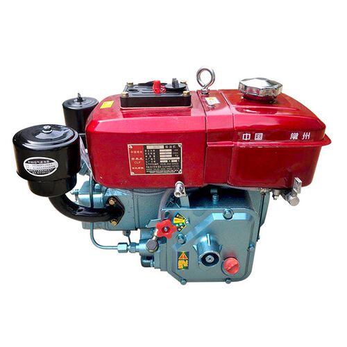 常州小型单缸柴油机R170/uR176水冷手摇电启动4/5匹马力拖拉机农
