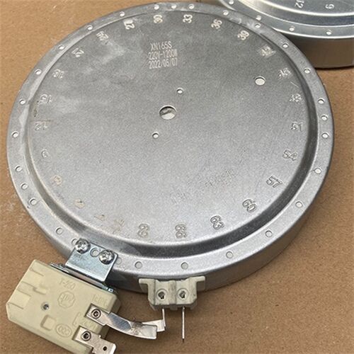 电陶炉芯发热盘13CM带杆温控发热盘900/1000W220VZ温控杆加热盘