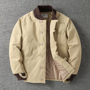 保暖小棉袄 夹克M43内胆棉衣男士 冬季 覆古棒球服外套加厚夹棉工装