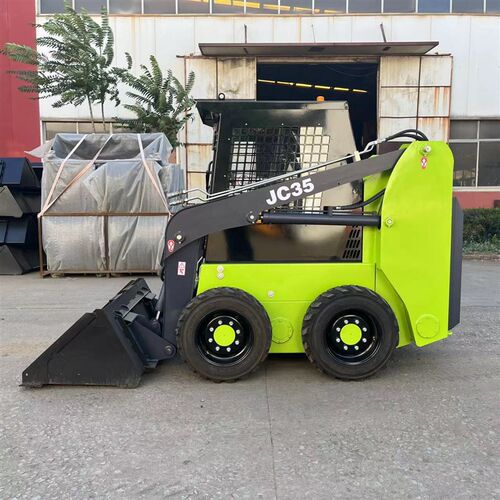 定制轮式滑移装载机 四驱履带工程小铲车P 多功能滑移装载车