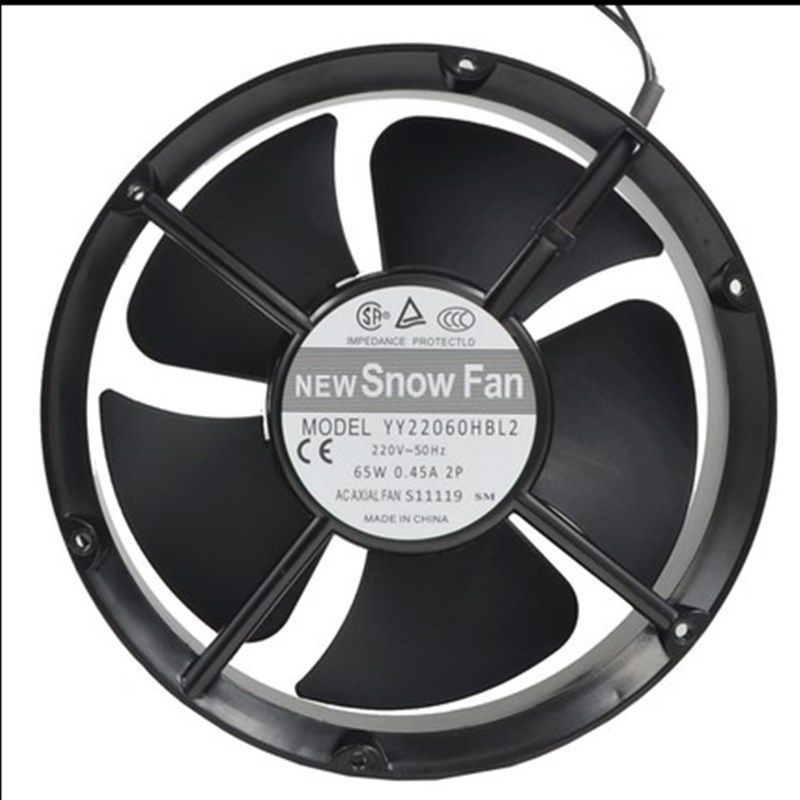 SNOWFAN YY22060HBL2 散热风扇AC 220V 22CM 22060 电影机柜风机