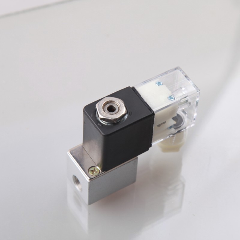 静音无油空压机配件220V380V排气常开SOTE电磁阀ST22-06T 通用