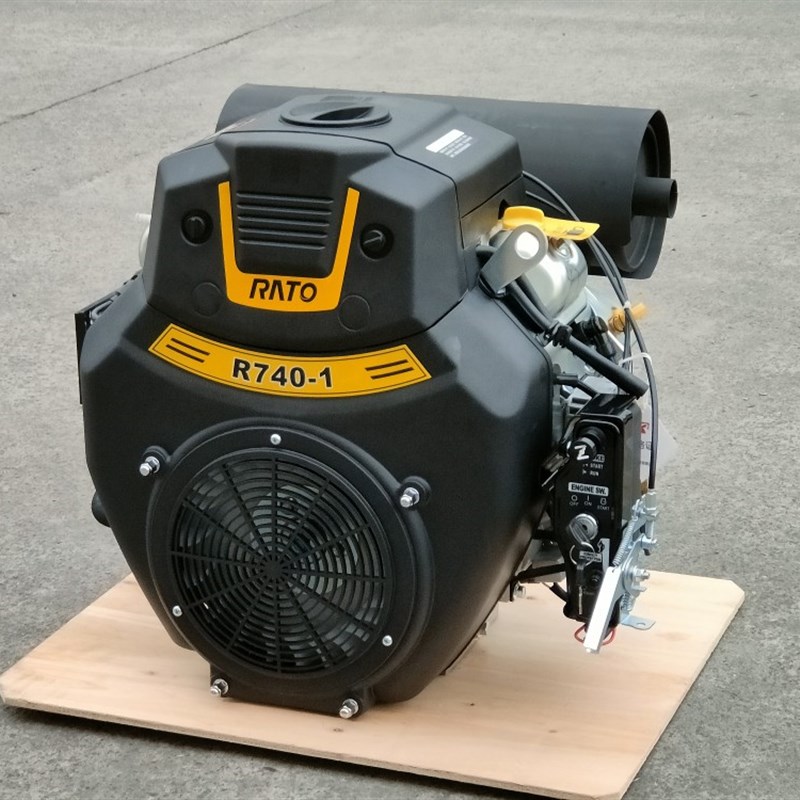 R670R740R999润通双缸汽油发动机RATO吸砂抽沙泵高压普通清洗船机