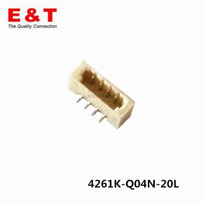 ENTERY原装4261K-Q04N-20L连接器SUR0.8 4刺破式立贴插座