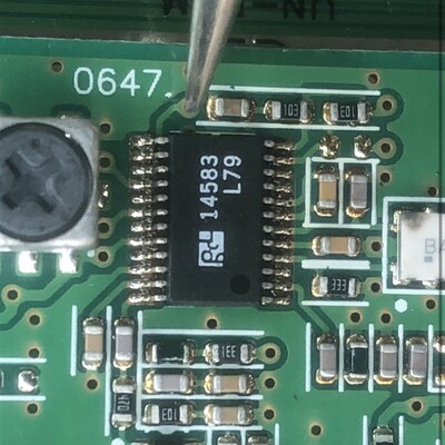 14583 轩逸  起亚佳乐 遥控距离近失效遥控接受盒智能盒通病芯片