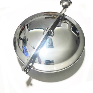 304不锈钢人孔卫生级常压人孔盖快开手孔盖酒罐观察口/定制盖子进