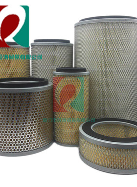 罗威力达复盛螺杆空压机75HP空滤高365外径230内径155铁盖一头通